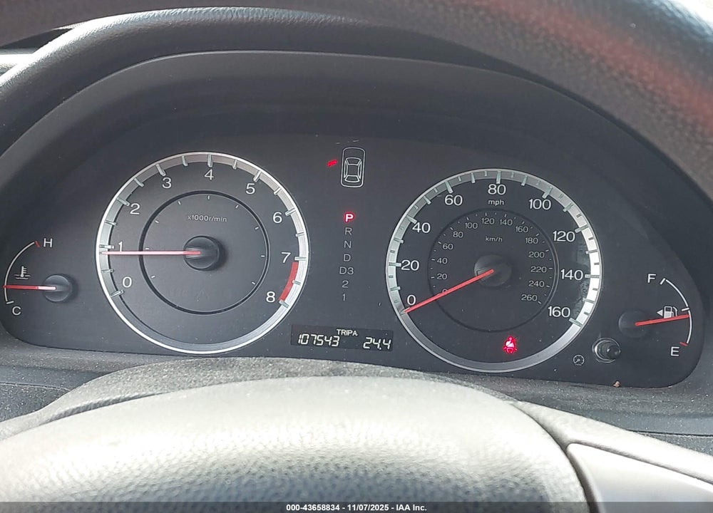 2010 HONDA ACCORD 2.4 EX VIN: 1HGCP2F70AA099263