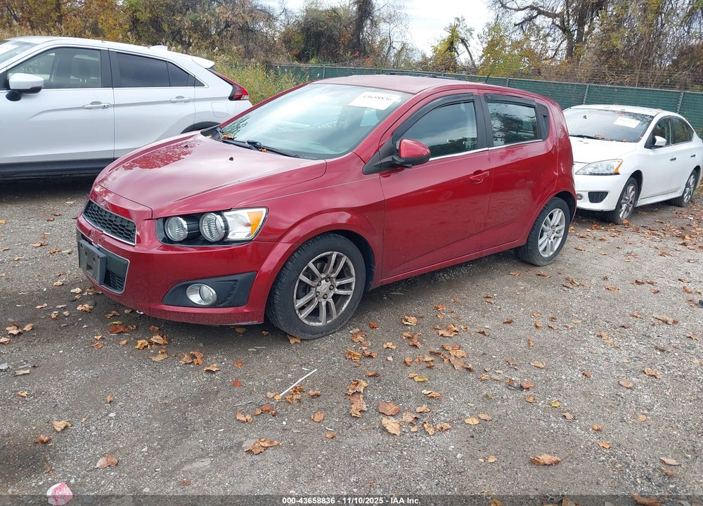 2012 CHEVROLET SONIC 2LT VIN: 1G1JC6SH5C4175755