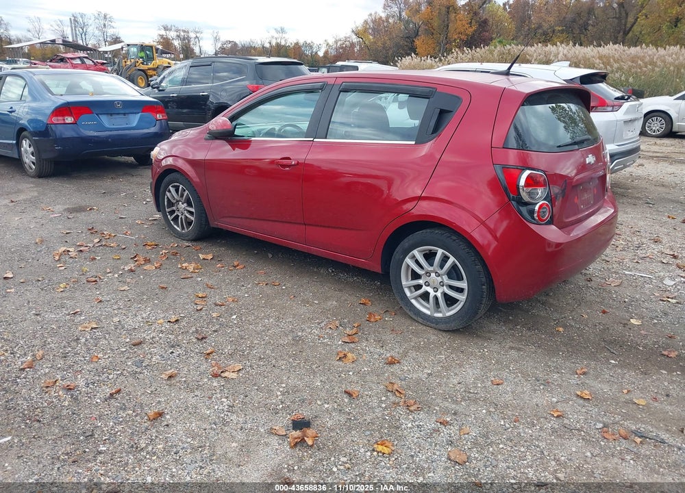 2012 CHEVROLET SONIC 2LT VIN: 1G1JC6SH5C4175755