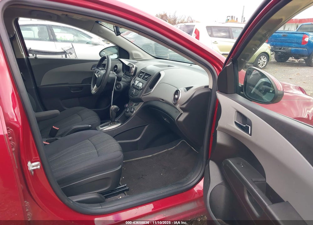 2012 CHEVROLET SONIC 2LT VIN: 1G1JC6SH5C4175755