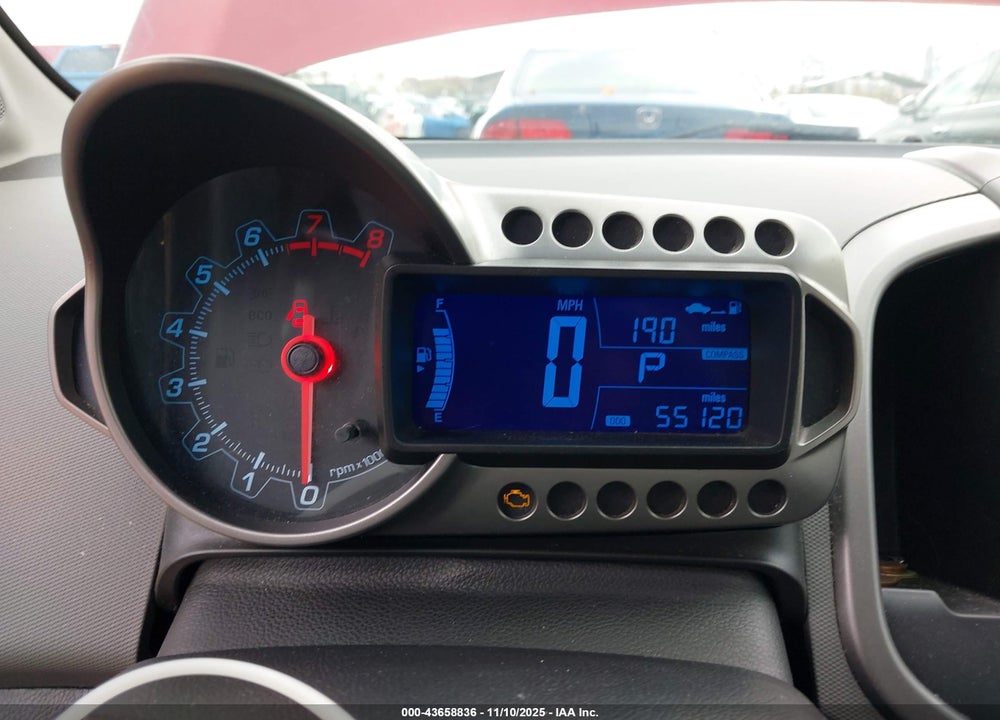 2012 CHEVROLET SONIC 2LT VIN: 1G1JC6SH5C4175755
