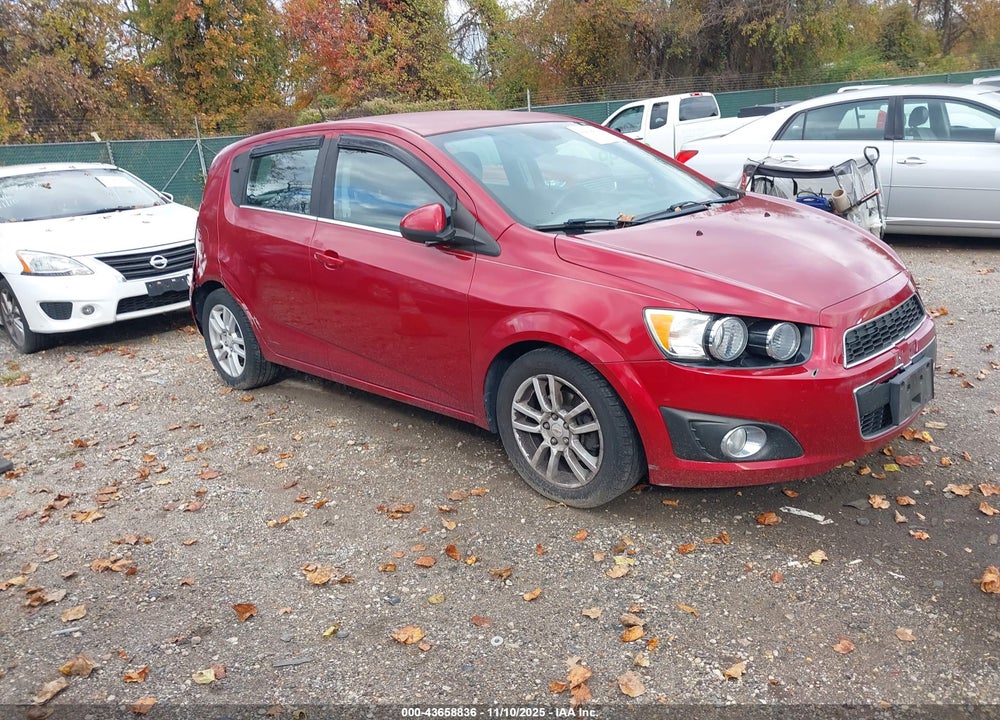 2012 CHEVROLET SONIC 2LT VIN: 1G1JC6SH5C4175755