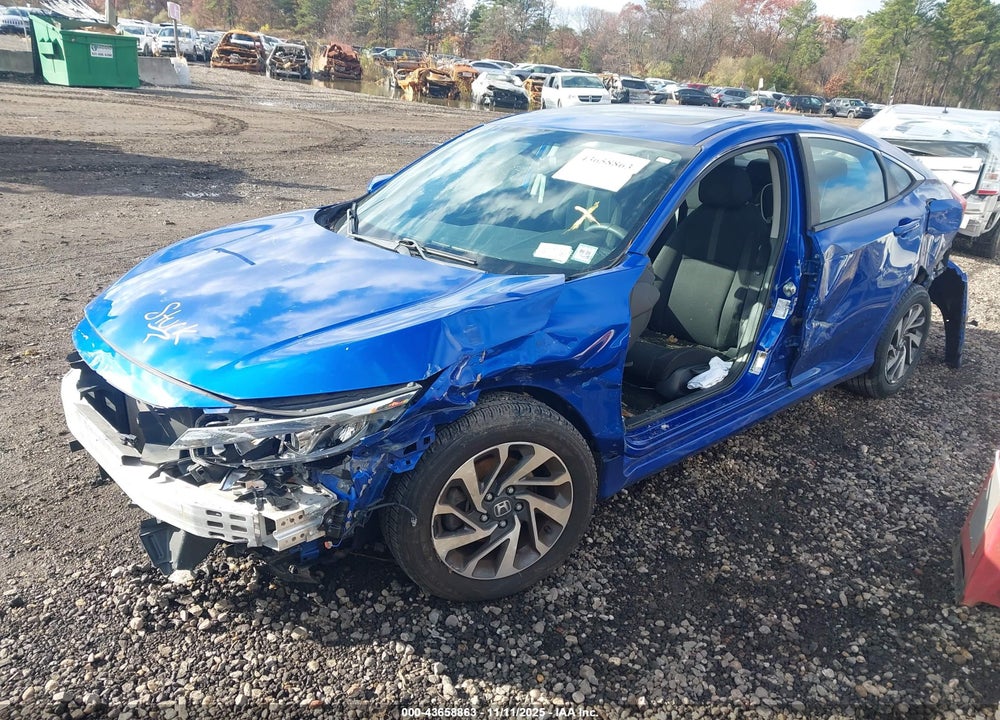 2017 HONDA CIVIC VIN: 2HGFC2F71HH529094