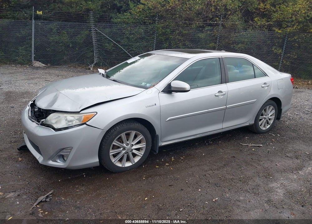 2014 TOYOTA CAMRY HYBRID XLE VIN: 4T1BD1FK2EU127789
