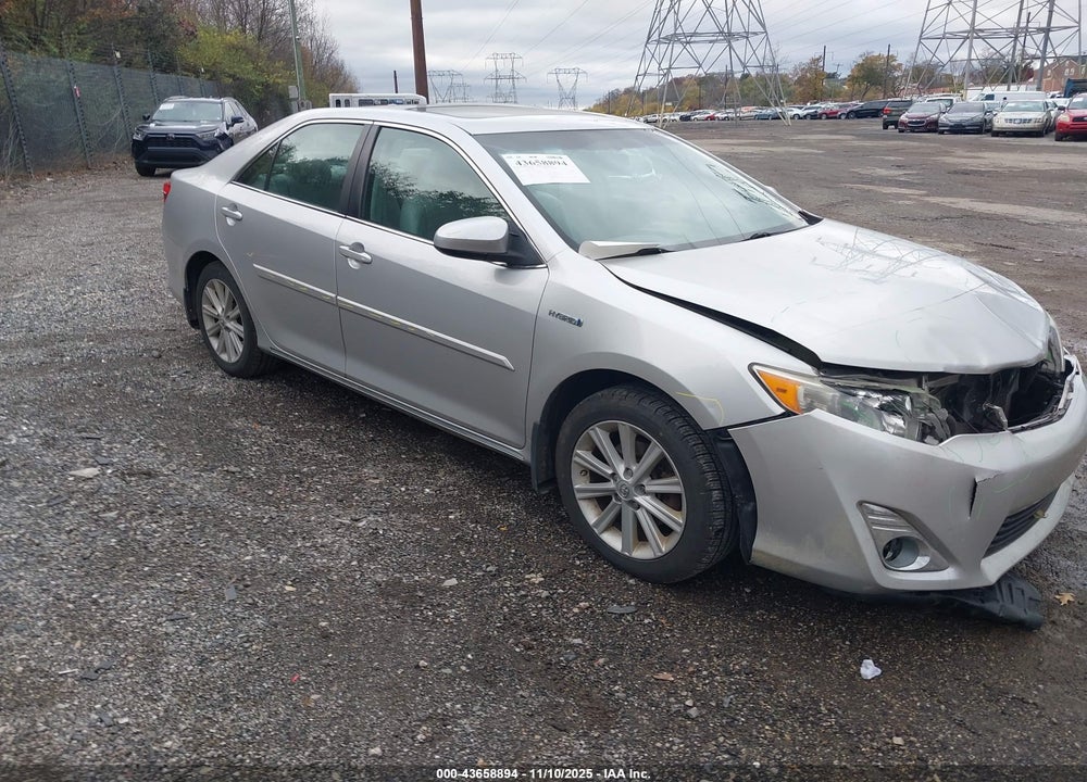 2014 TOYOTA CAMRY HYBRID XLE VIN: 4T1BD1FK2EU127789