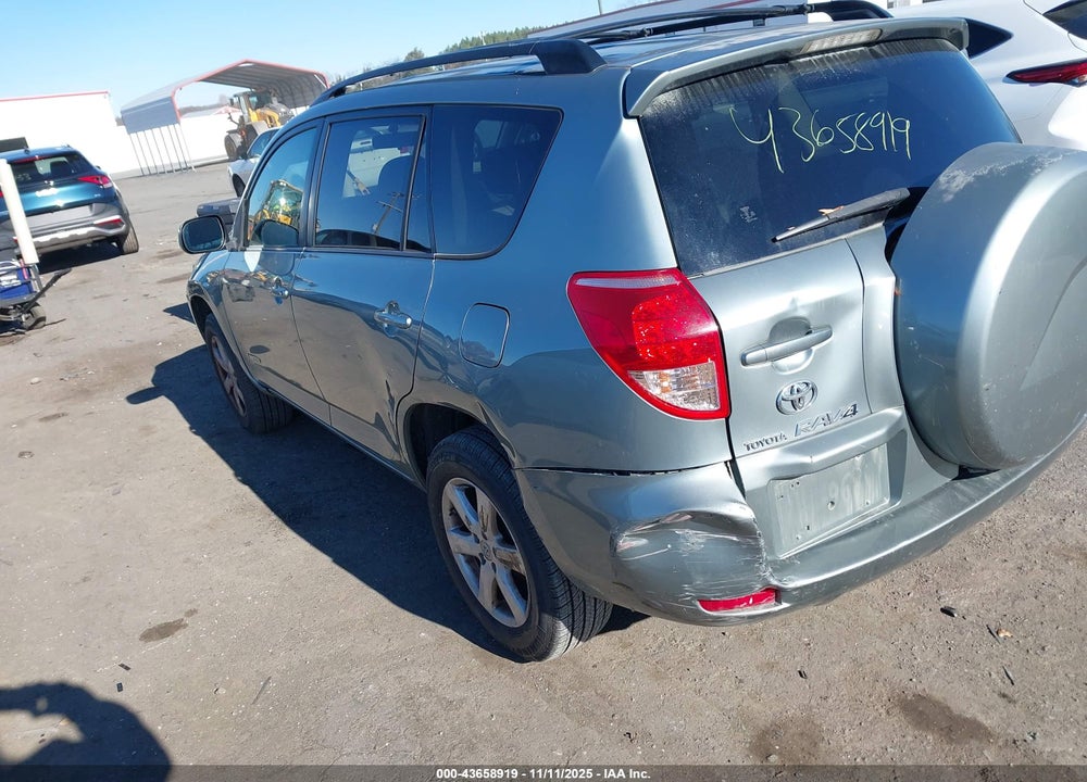 2007 TOYOTA RAV4 LIMITED VIN: JTMBD31V175063940