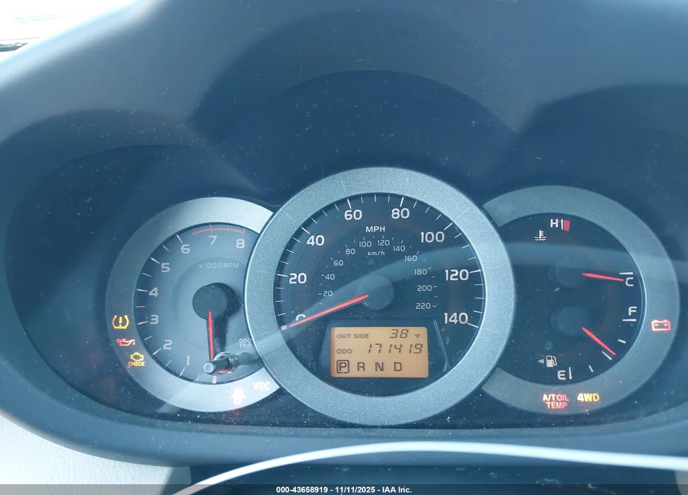 2007 TOYOTA RAV4 LIMITED VIN: JTMBD31V175063940