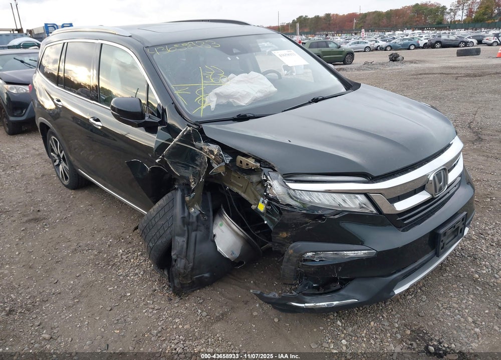 2019 HONDA PILOT TOURING VIN: 5FNYF6H67KB089244
