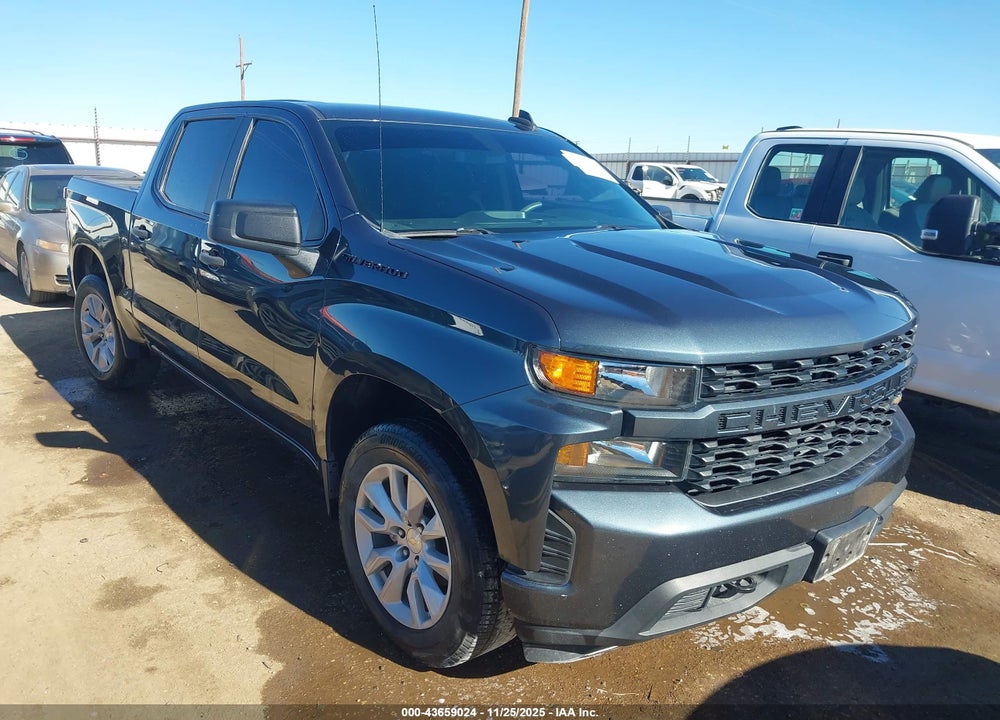 2021 CHEVROLET SILVERADO 1500 2WD  SHORT BED CUSTOM VIN: 3GCPWBEK3MG129662