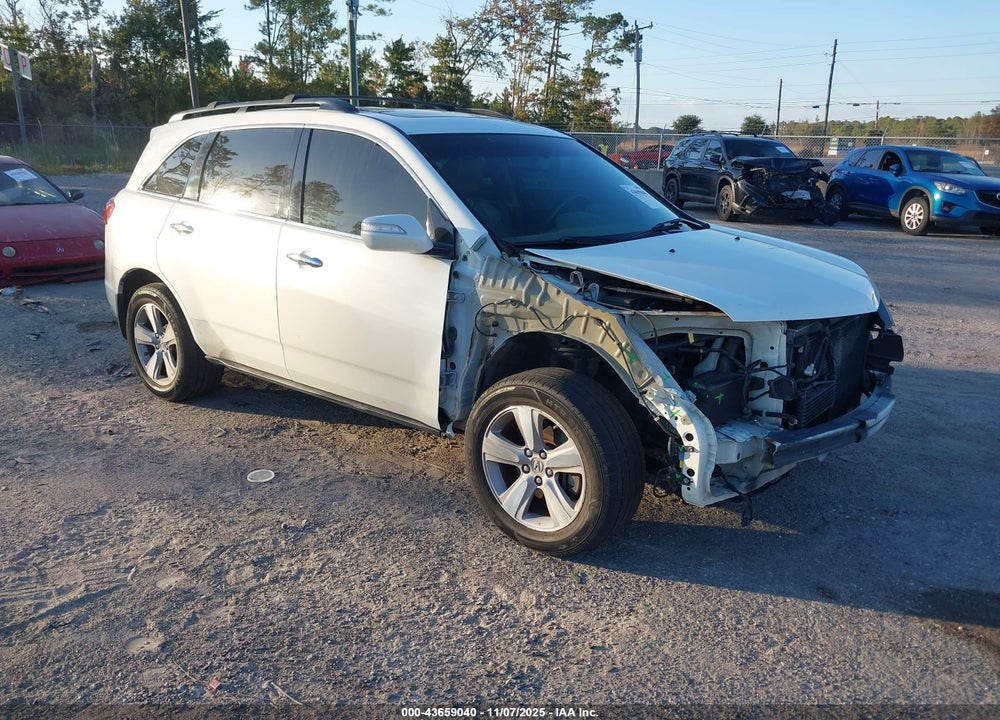 2013 ACURA MDX TECHNOLOGY PACKAGE VIN: 2HNYD2H32DH520827