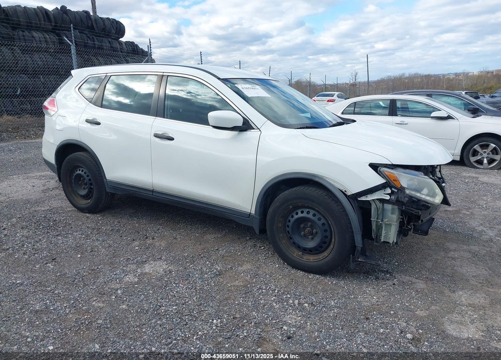 2016 NISSAN ROGUE S VIN: KNMAT2MV0GP646556