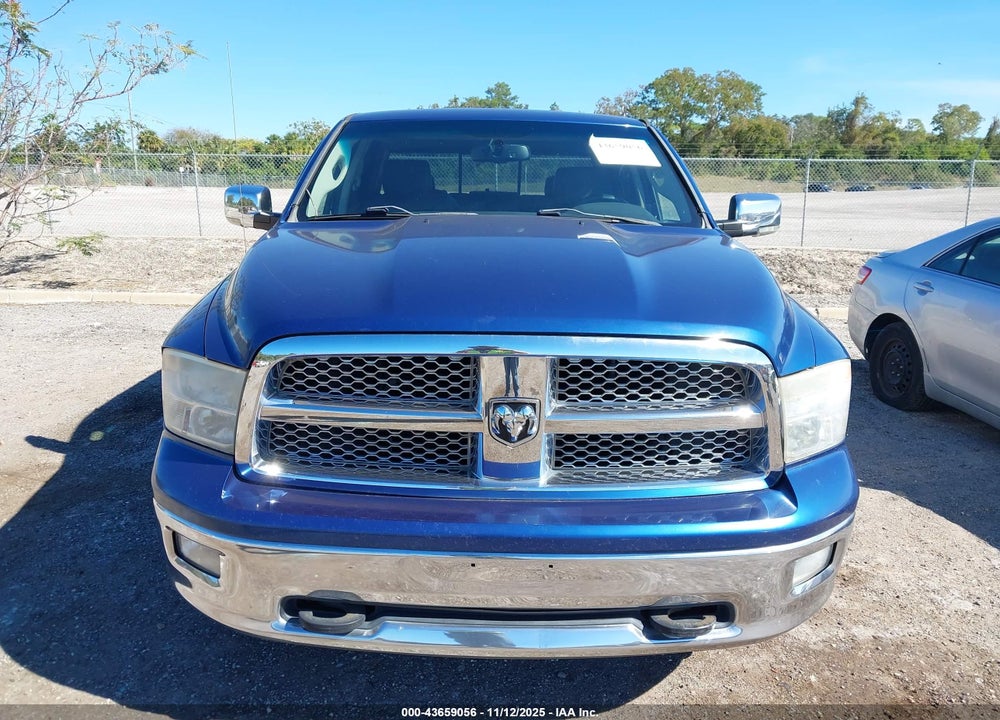 2009 DODGE RAM 1500 LARAMIE VIN: 1D3HB13T89J516940
