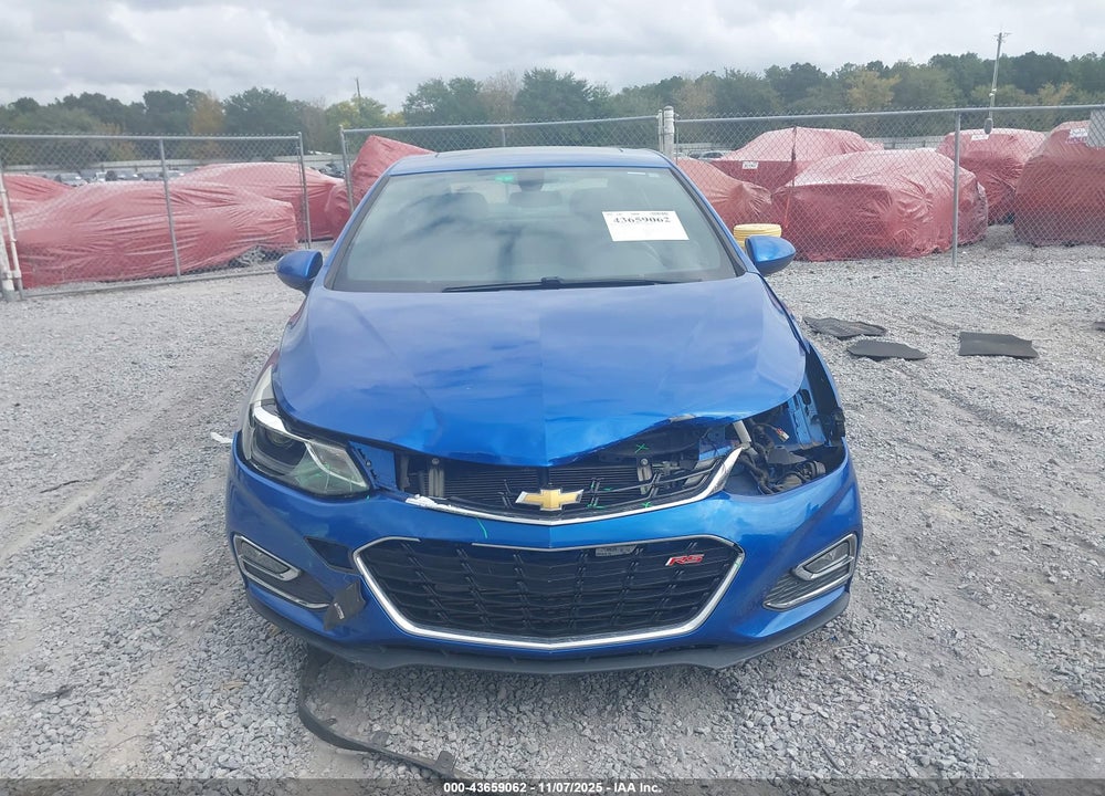 2017 CHEVROLET CRUZE LT AUTO VIN: 1G1BE5SM4H7187634