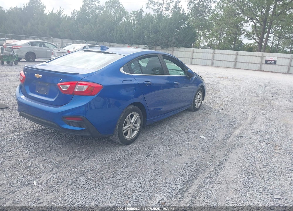 2017 CHEVROLET CRUZE LT AUTO VIN: 1G1BE5SM4H7187634