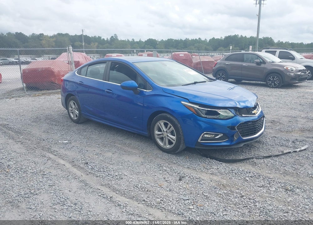 2017 CHEVROLET CRUZE LT AUTO VIN: 1G1BE5SM4H7187634