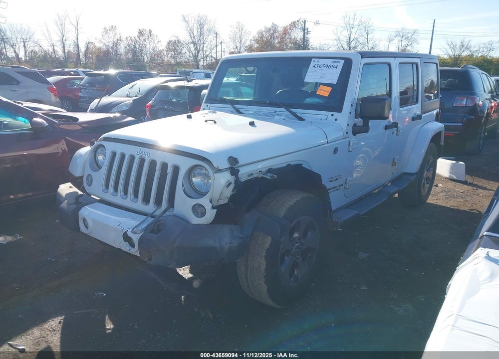 2016 JEEP WRANGLER UNLIMITED SAHARA VIN: 1C4BJWEG4GL200712