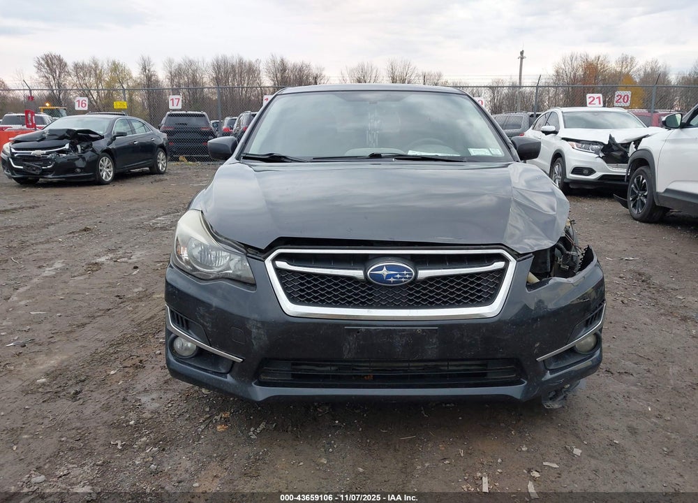 2015 SUBARU IMPREZA 2.0I PREMIUM VIN: JF1GJAK6XFH009016