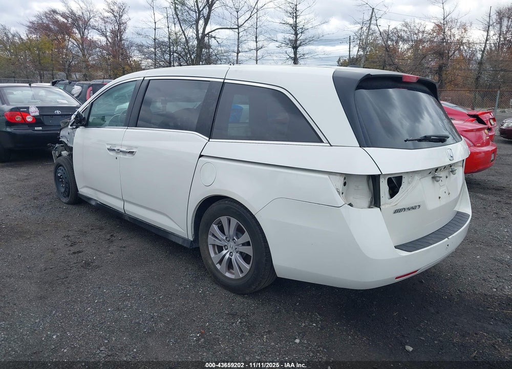 2016 HONDA ODYSSEY EX-L VIN: 5FNRL5H67GB168590