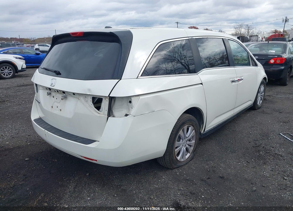 2016 HONDA ODYSSEY EX-L VIN: 5FNRL5H67GB168590