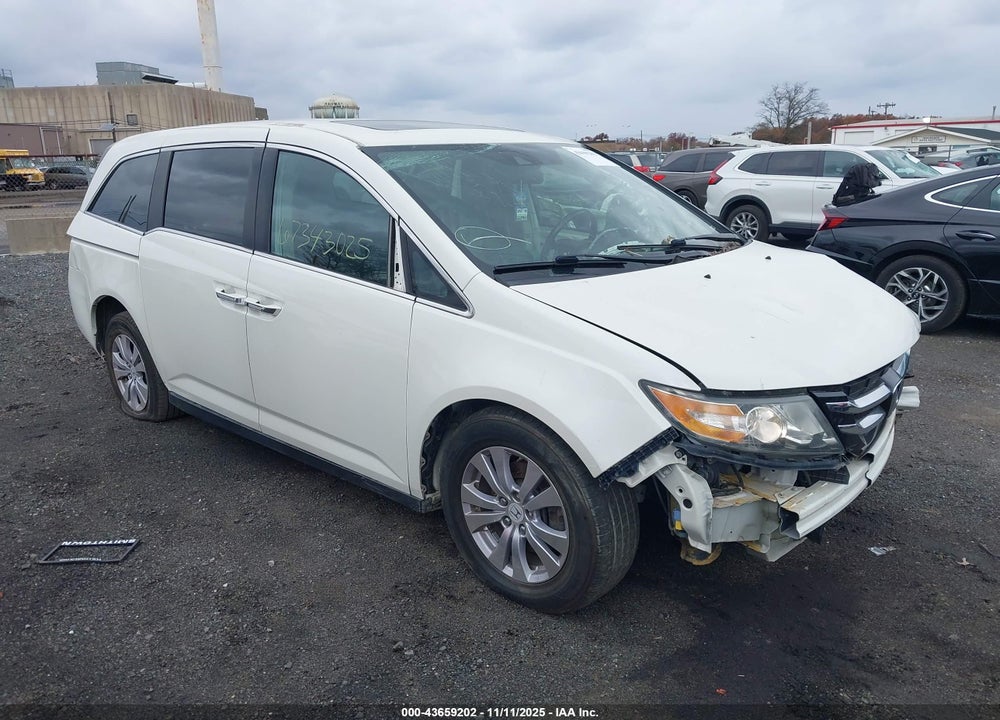 2016 HONDA ODYSSEY EX-L VIN: 5FNRL5H67GB168590