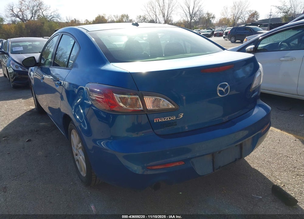 2012 MAZDA 3 I GRAND TOURING VIN: JM1BL1W78C1665253