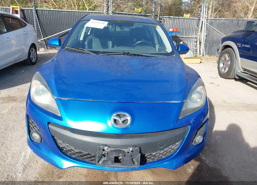 2012 MAZDA 3 I GRAND TOURING VIN: JM1BL1W78C1665253