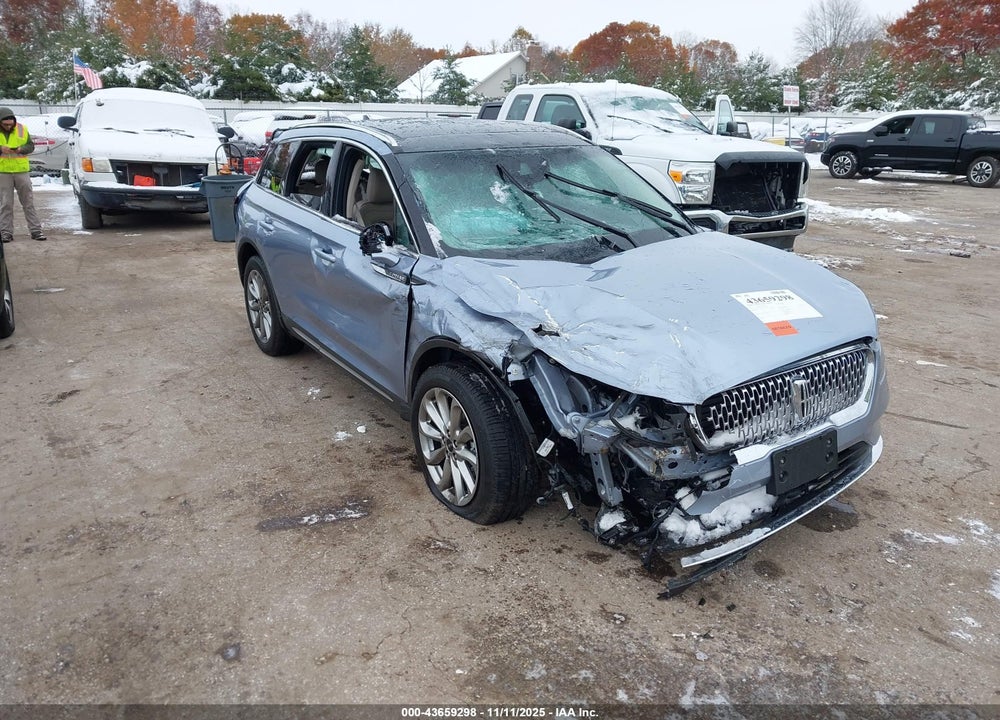 2022 LINCOLN CORSAIR STANDARD VIN: 5LMCJ1D90NUL09310