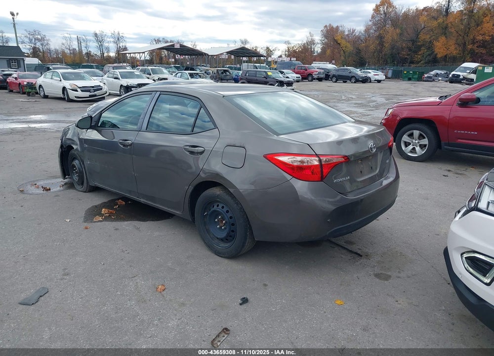 2018 TOYOTA COROLLA LE VIN: 2T1BURHE9JC027822