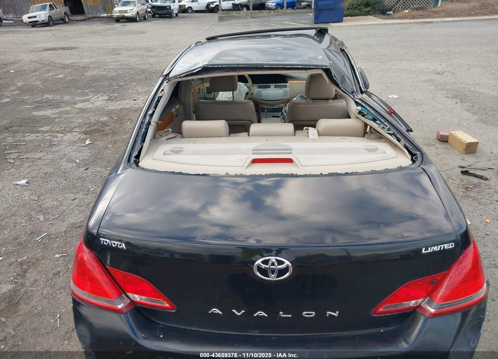 2006 TOYOTA AVALON LIMITED VIN: 4T1BK36B96U079632
