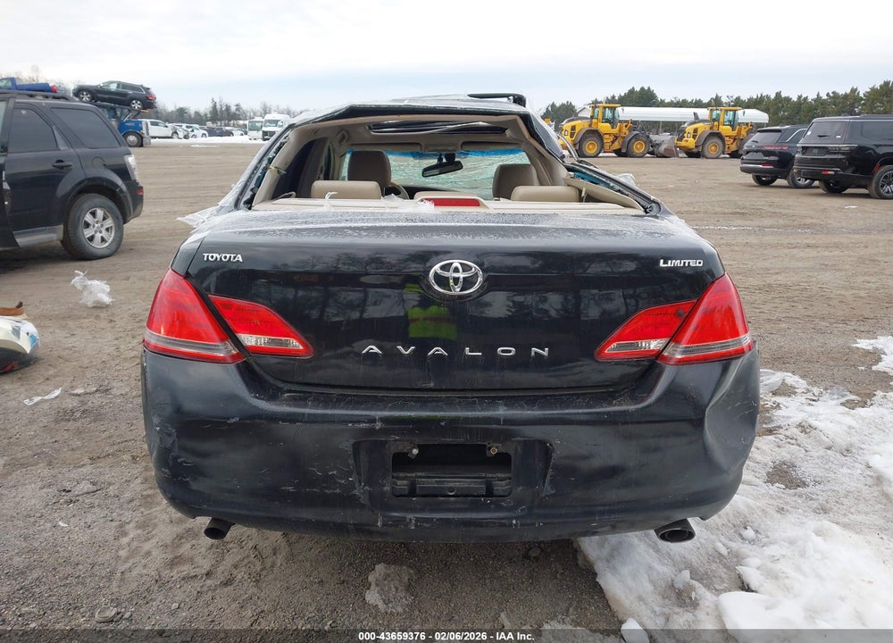 2006 TOYOTA AVALON LIMITED VIN: 4T1BK36B96U079632
