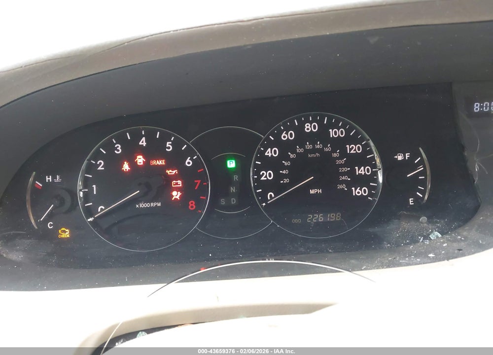 2006 TOYOTA AVALON LIMITED VIN: 4T1BK36B96U079632