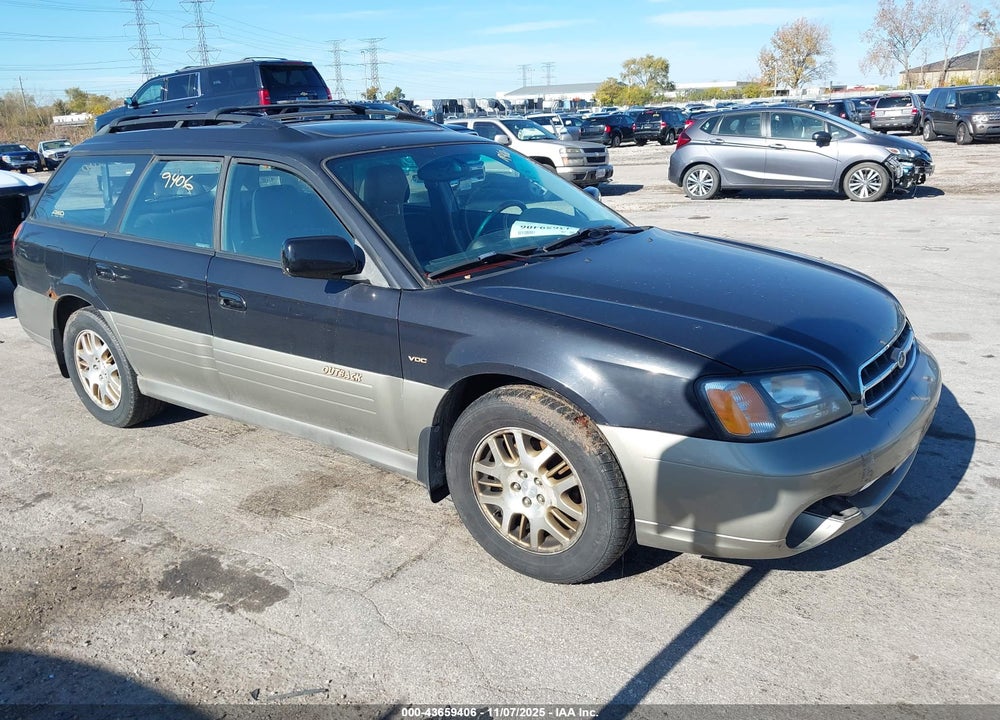 2002 SUBARU OUTBACK H6-3.0 VDC VIN: 4S3BH896827666587