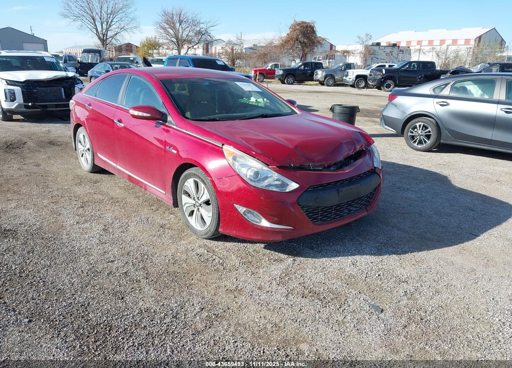 2013 HYUNDAI SONATA HYBRID LIMITED VIN: KMHEC4A40DA084158
