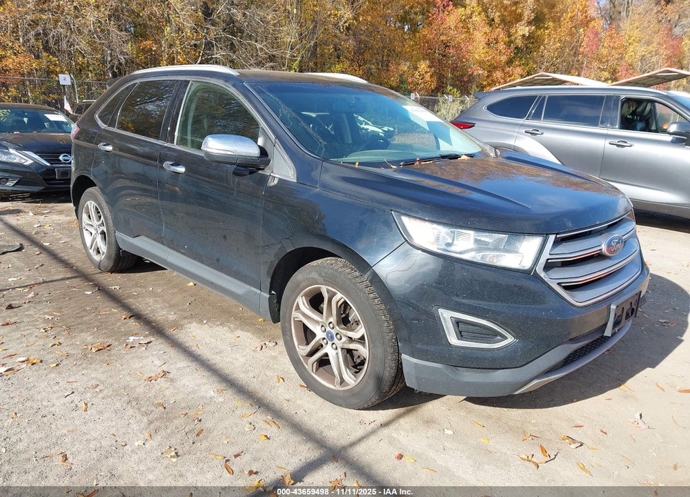 2016 FORD EDGE TITANIUM VIN: 2FMPK4K84GBB23551