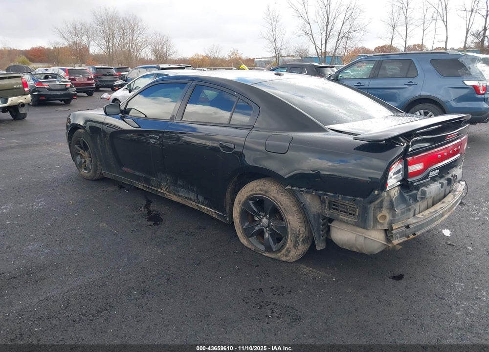 2012 DODGE CHARGER SE VIN: 2C3CDXBG5CH103018