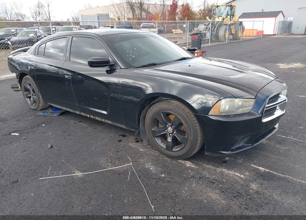 2012 DODGE CHARGER SE VIN: 2C3CDXBG5CH103018