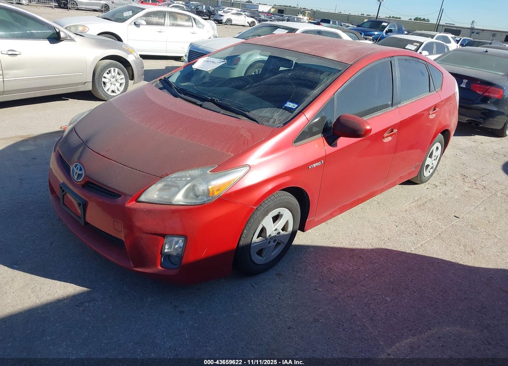 2011 TOYOTA PRIUS THREE VIN: JTDKN3DU1B5366757