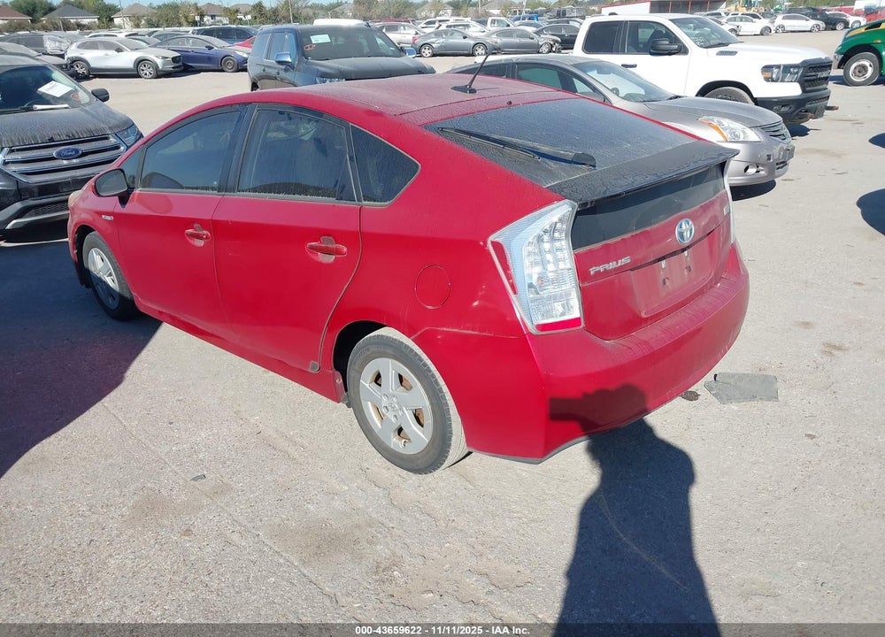 2011 TOYOTA PRIUS THREE VIN: JTDKN3DU1B5366757