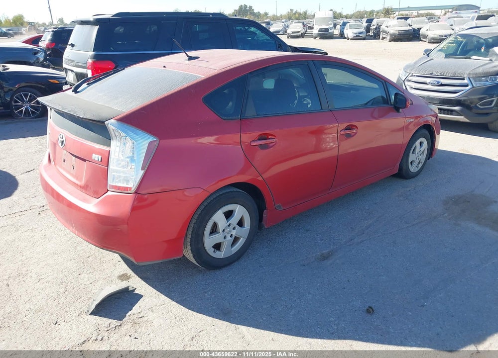 2011 TOYOTA PRIUS THREE VIN: JTDKN3DU1B5366757