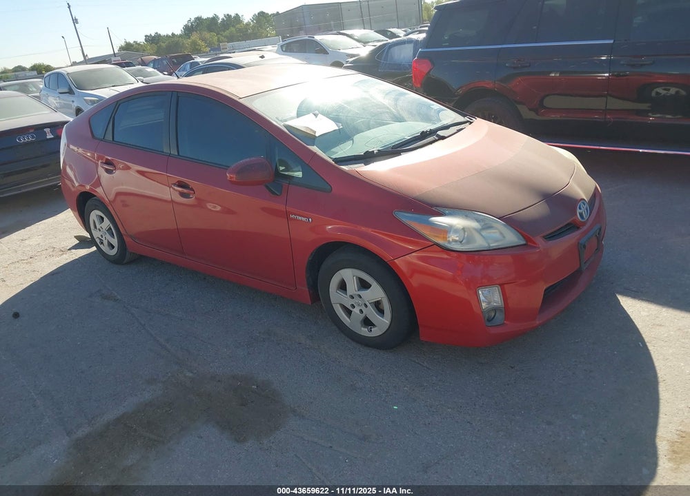 2011 TOYOTA PRIUS THREE VIN: JTDKN3DU1B5366757