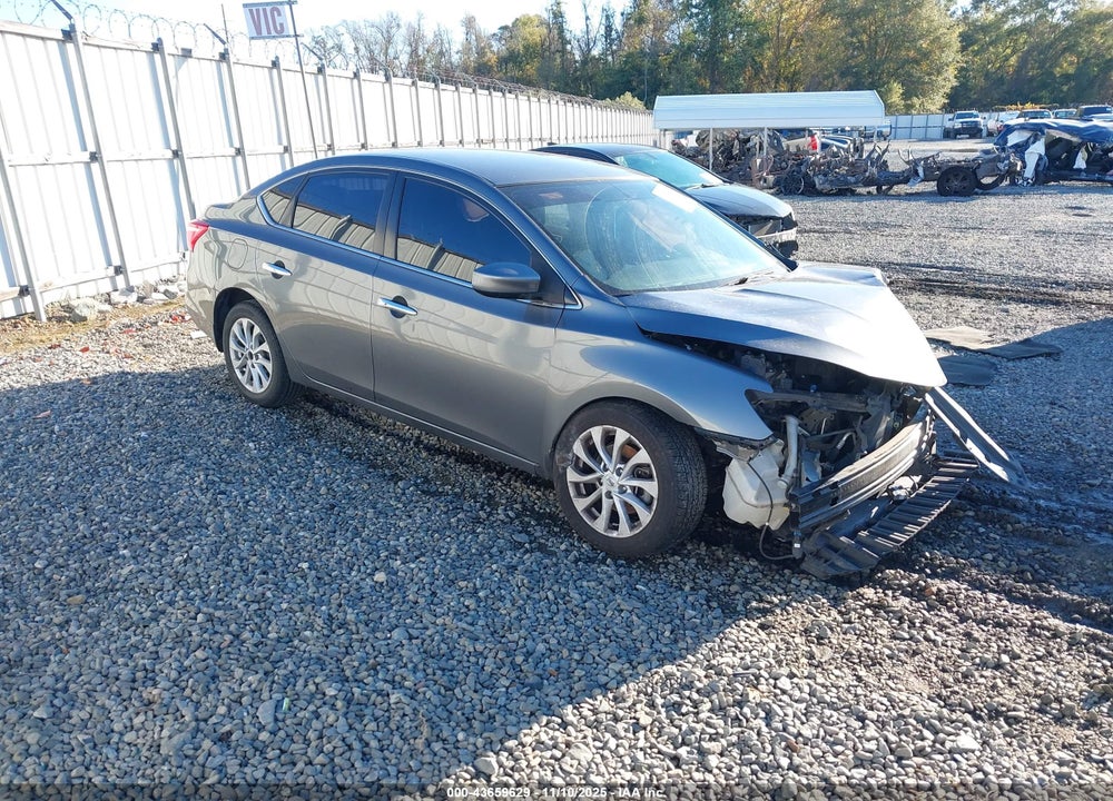 2019 NISSAN SENTRA SV VIN: 3N1AB7AP4KL609216