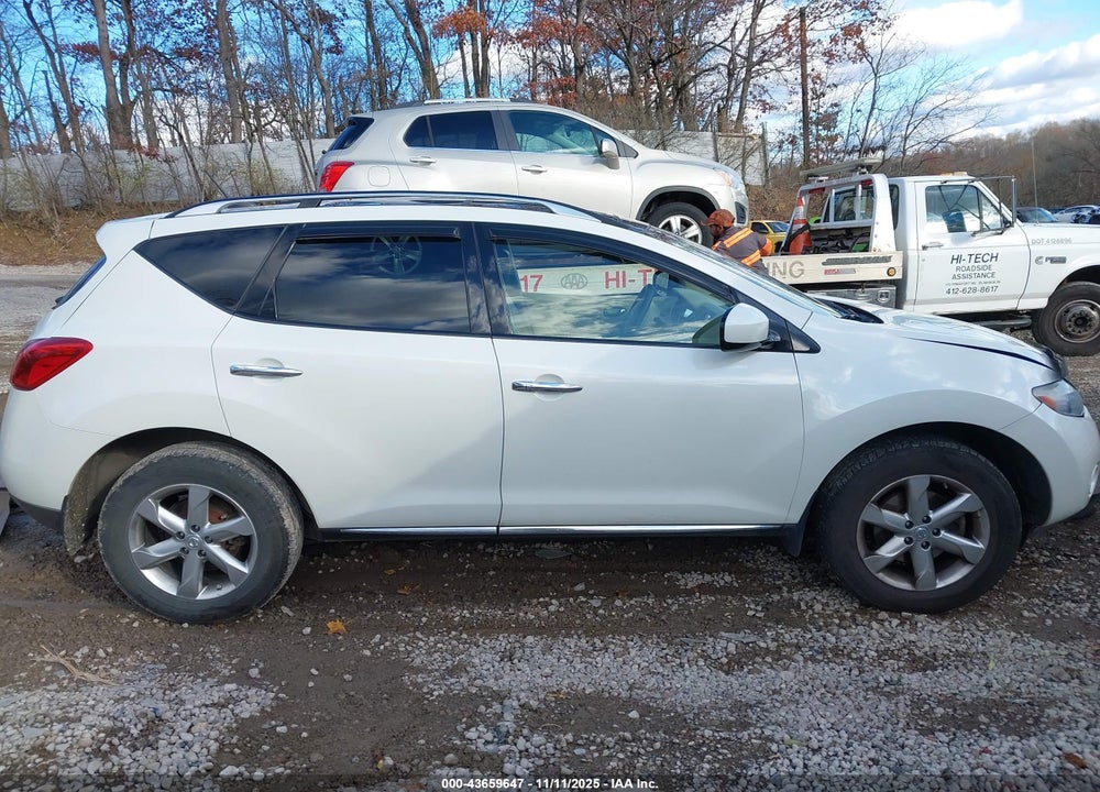 2010 NISSAN MURANO SL VIN: JN8AZ1MW7AW140872