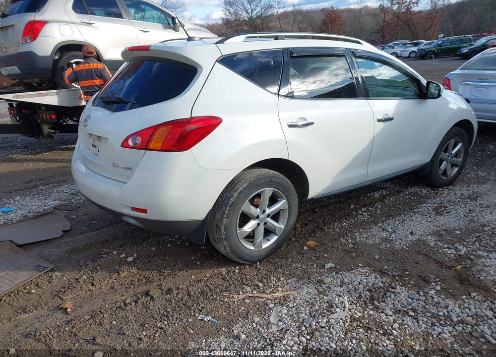 2010 NISSAN MURANO SL VIN: JN8AZ1MW7AW140872