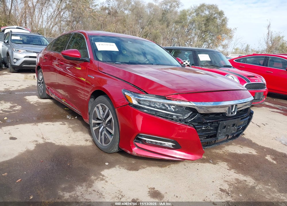 2020 HONDA ACCORD HYBRID EX-L VIN: 1HGCV3F56LA018215