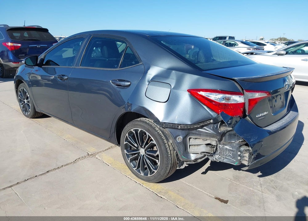 2016 TOYOTA COROLLA S PLUS VIN: 5YFBURHE0GP446845