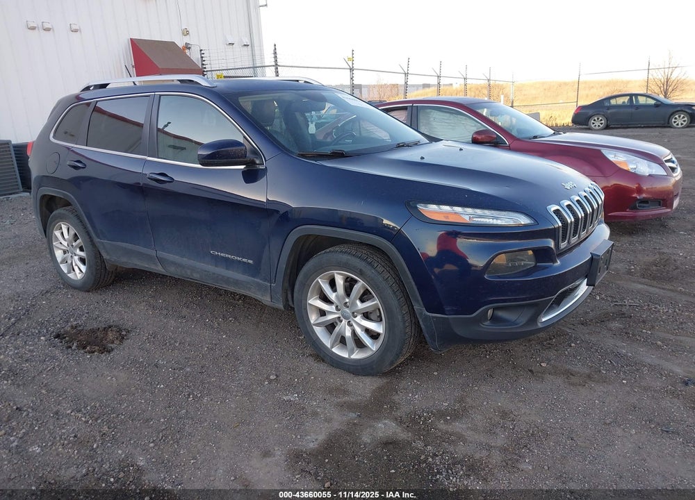 2015 JEEP CHEROKEE LIMITED VIN: 1C4PJMDB1FW729595