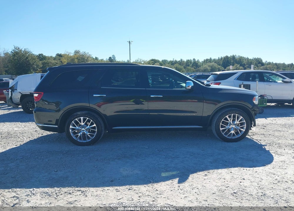 2014 DODGE DURANGO CITADEL VIN: 1C4SDHET7EC970402