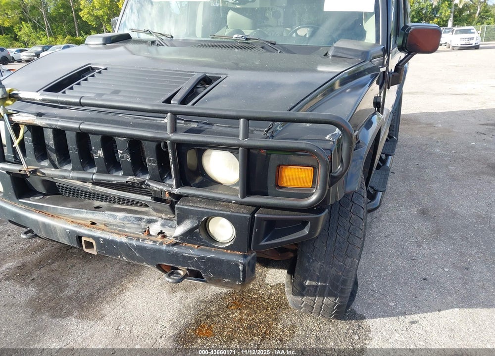 2003 HUMMER H2 VIN: 5GRGN23U33H107154