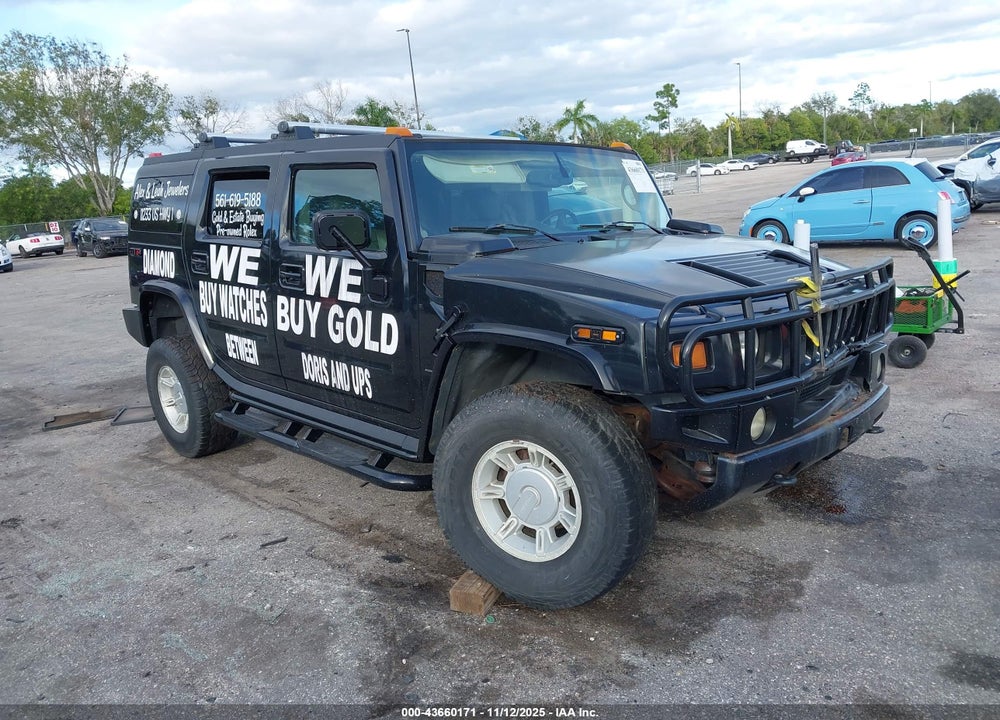 2003 HUMMER H2 VIN: 5GRGN23U33H107154