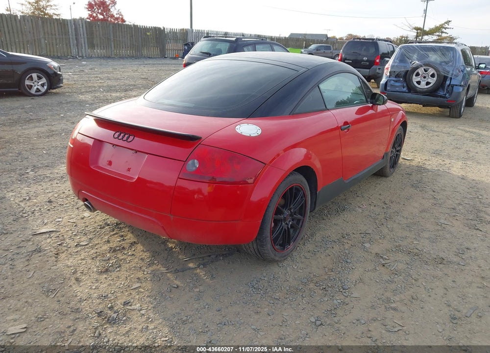 2004 AUDI TT 1.8L VIN: TRUSC28N641017001